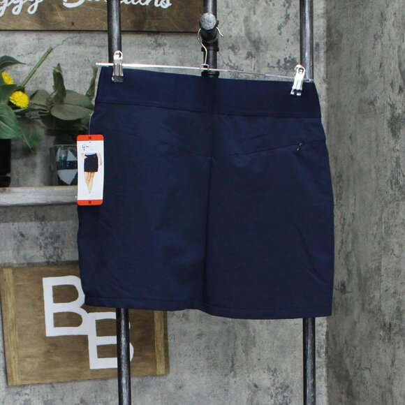 NWT Reel Life Womens Mesh Lined Tennis Golf Skort 1757480 M Blue - Picture 8 of 11